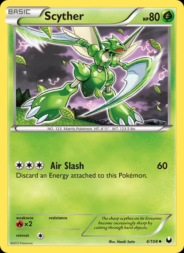 Scyther 4/108 from Dark Explorers