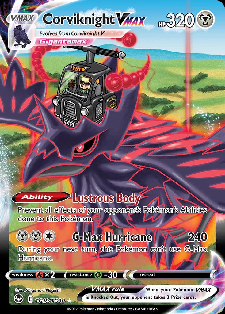 Corviknight VMAX TG19/TG30 from Silver Tempest