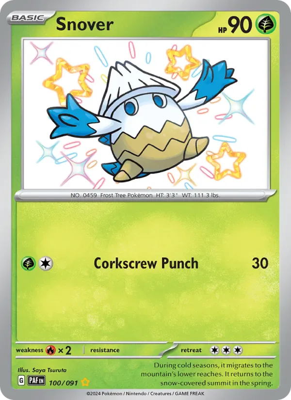 Snover 100/91 from Paldean Fates