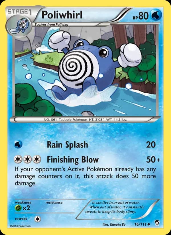 Poliwhirl 16/111 from Furious Fists