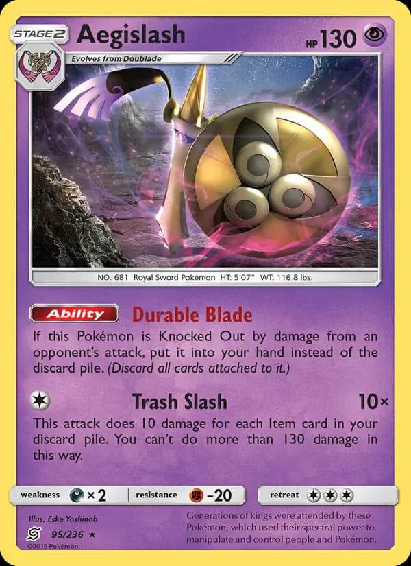 Aegislash 95/236 from Unified Minds