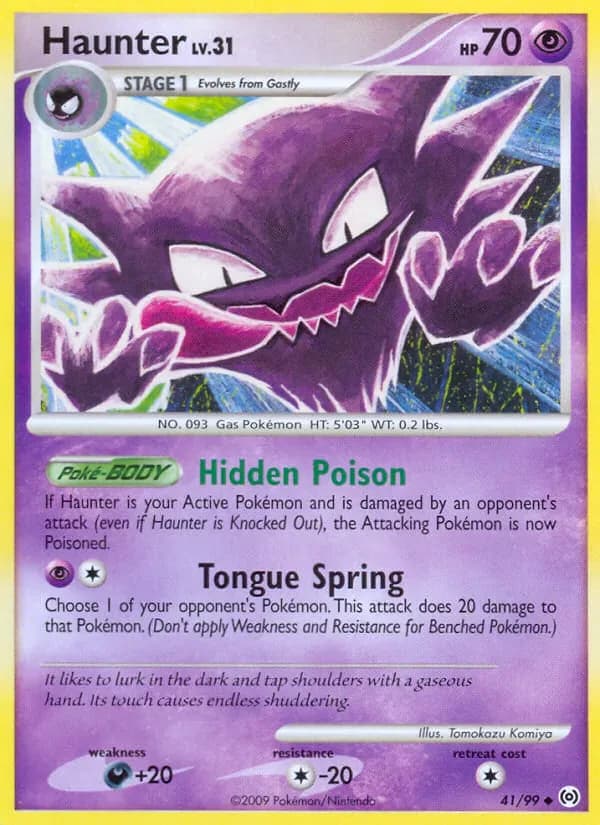 Haunter 41/99 from Arceus