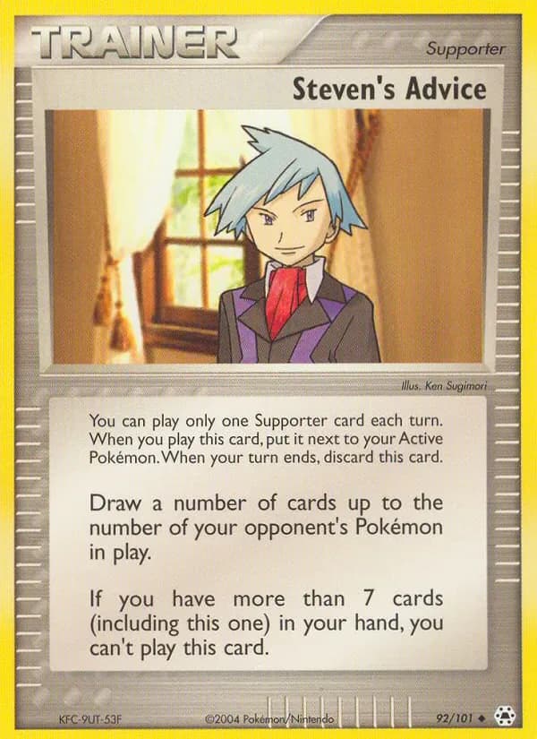 Steven's Advice 92/101 from EX Hidden Legends