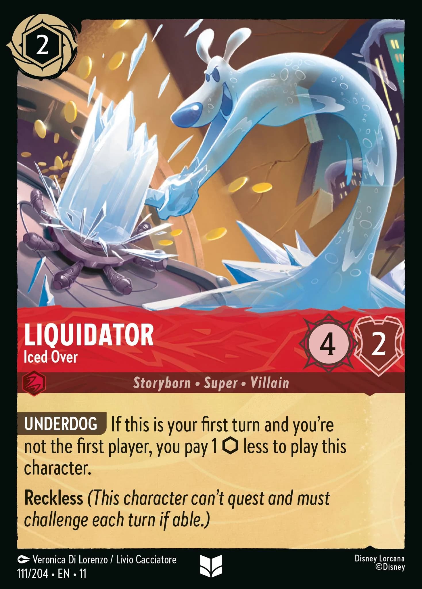 Liquidator - Iced Over 111/204 from Winterspell