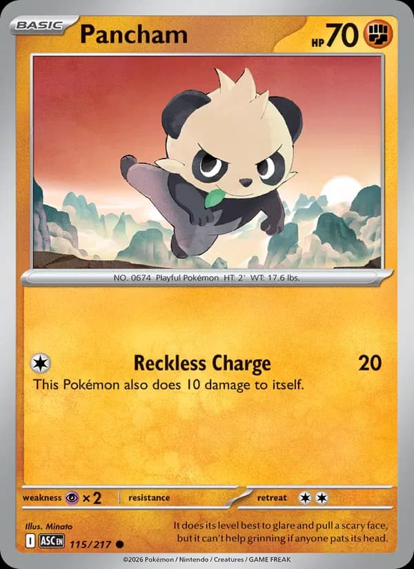 Pancham 115/217 from Ascended Heroes