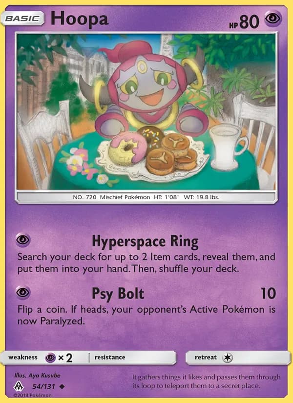 Hoopa 54/131 from Forbidden Light