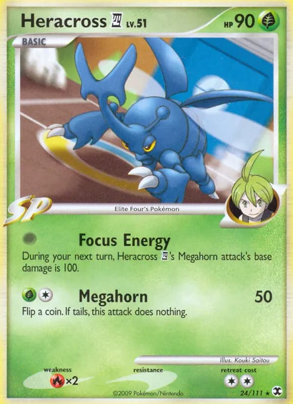 Heracross 4 24/111 from Rising Rivals