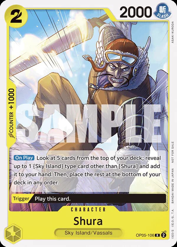 Shura OP05-106 Official alternate printing 1