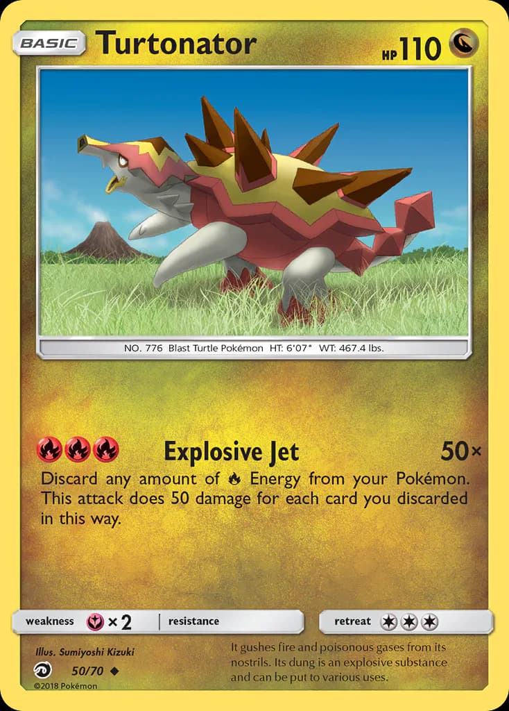 Turtonator 50/70 from Dragon Majesty