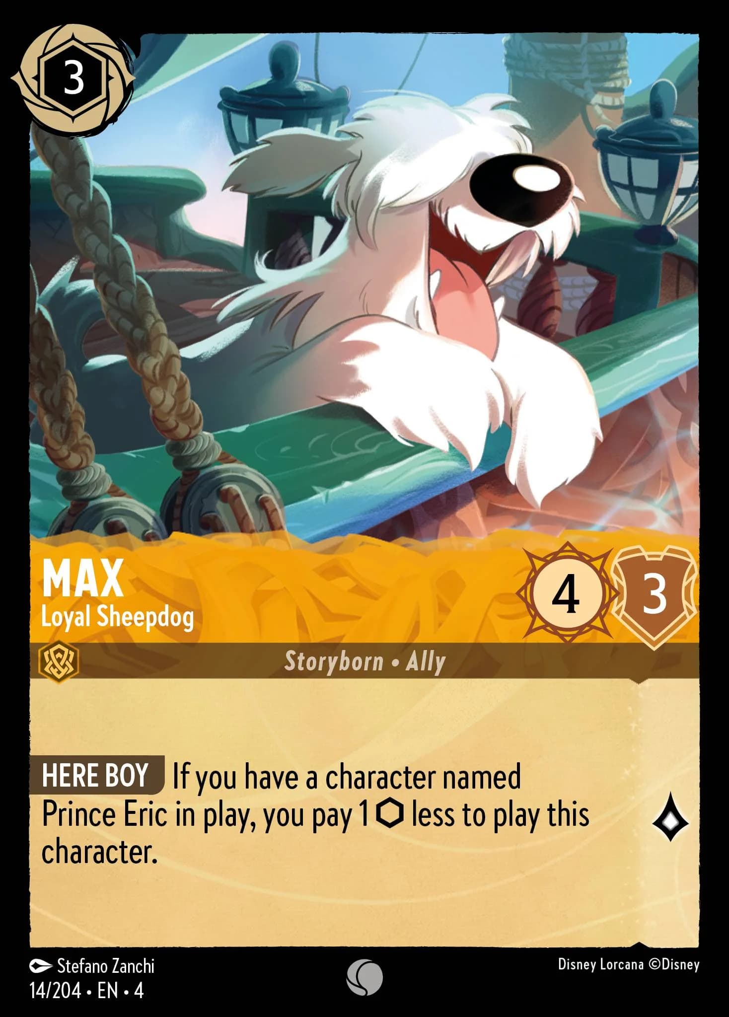 Max - Loyal Sheepdog 14/204 from Ursula's Return