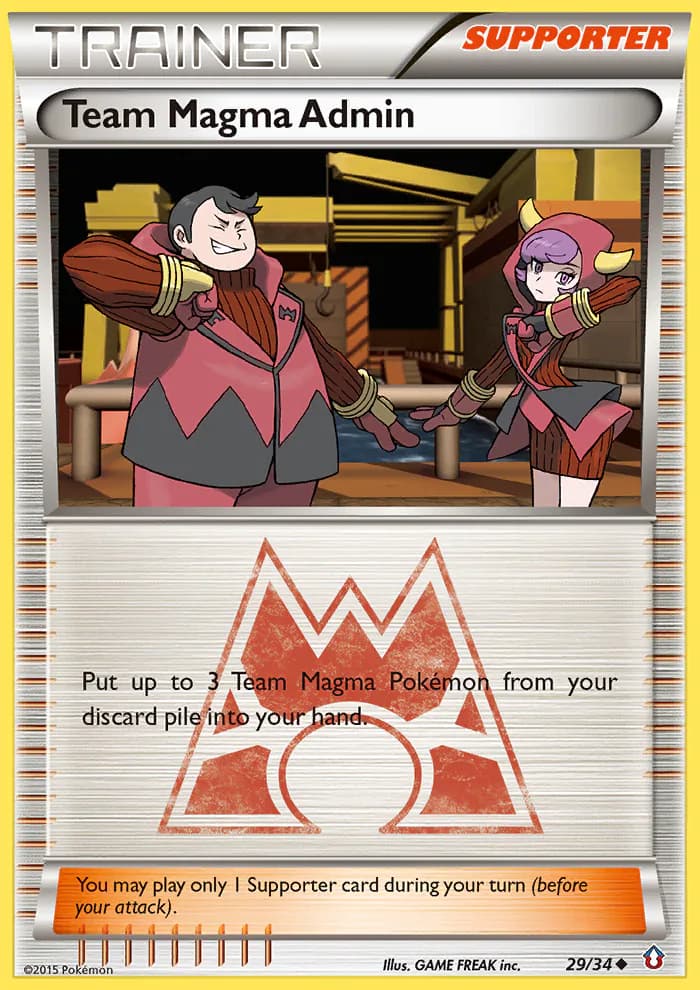 Team Magma Admin 29/34 from Double Crisis