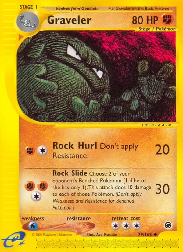 Graveler 79/165 from Expedition Base Set