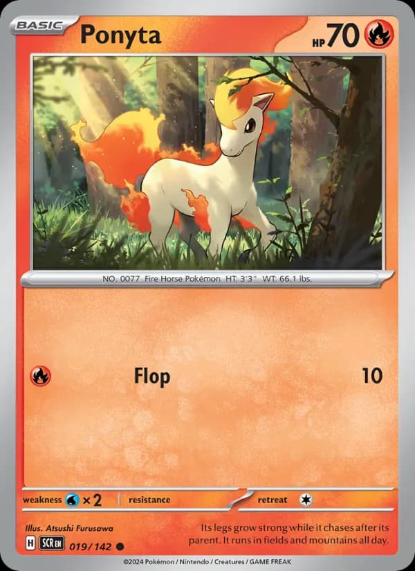 Ponyta 019/142 from Stellar Crown