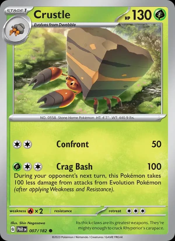 Crustle 007/182 from Paradox Rift