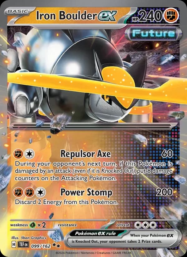 Iron Boulder ex 099/162 from Temporal Forces