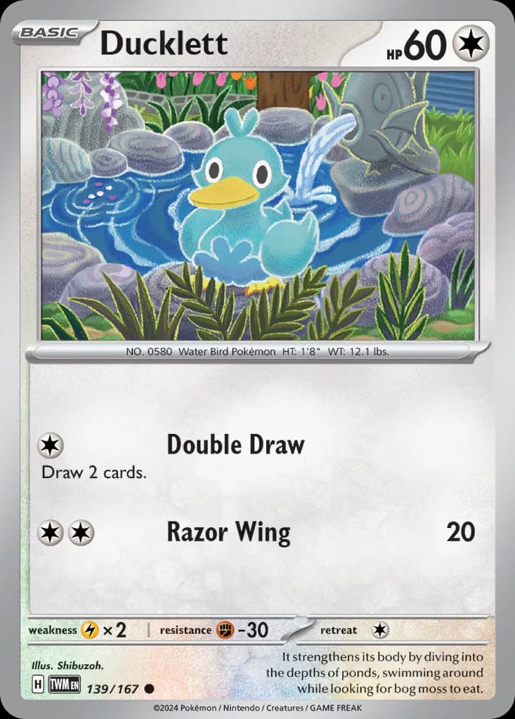 Ducklett 139/167 from Twilight Masquerade