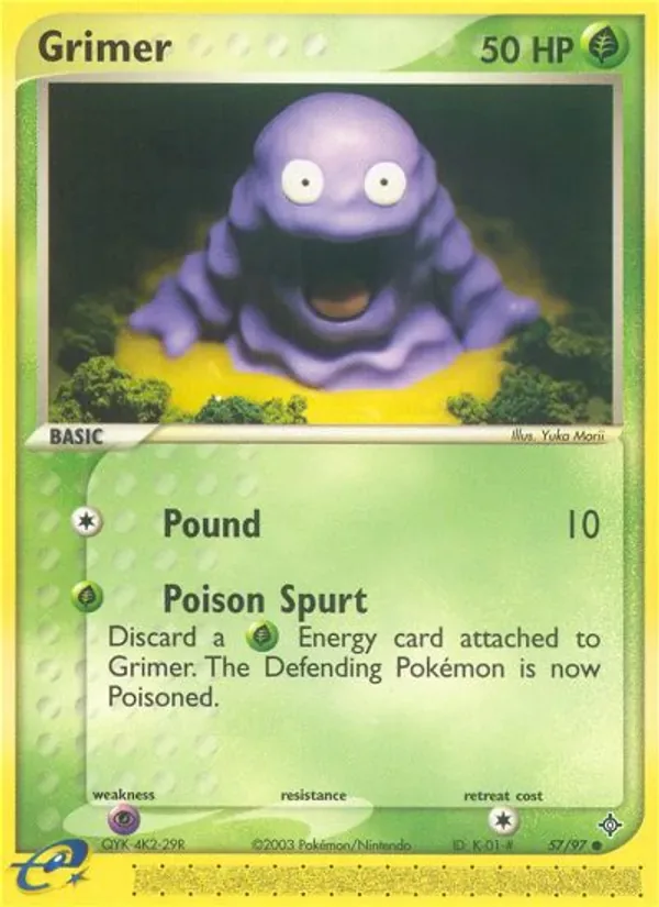 Grimer 57/97 from EX Dragon