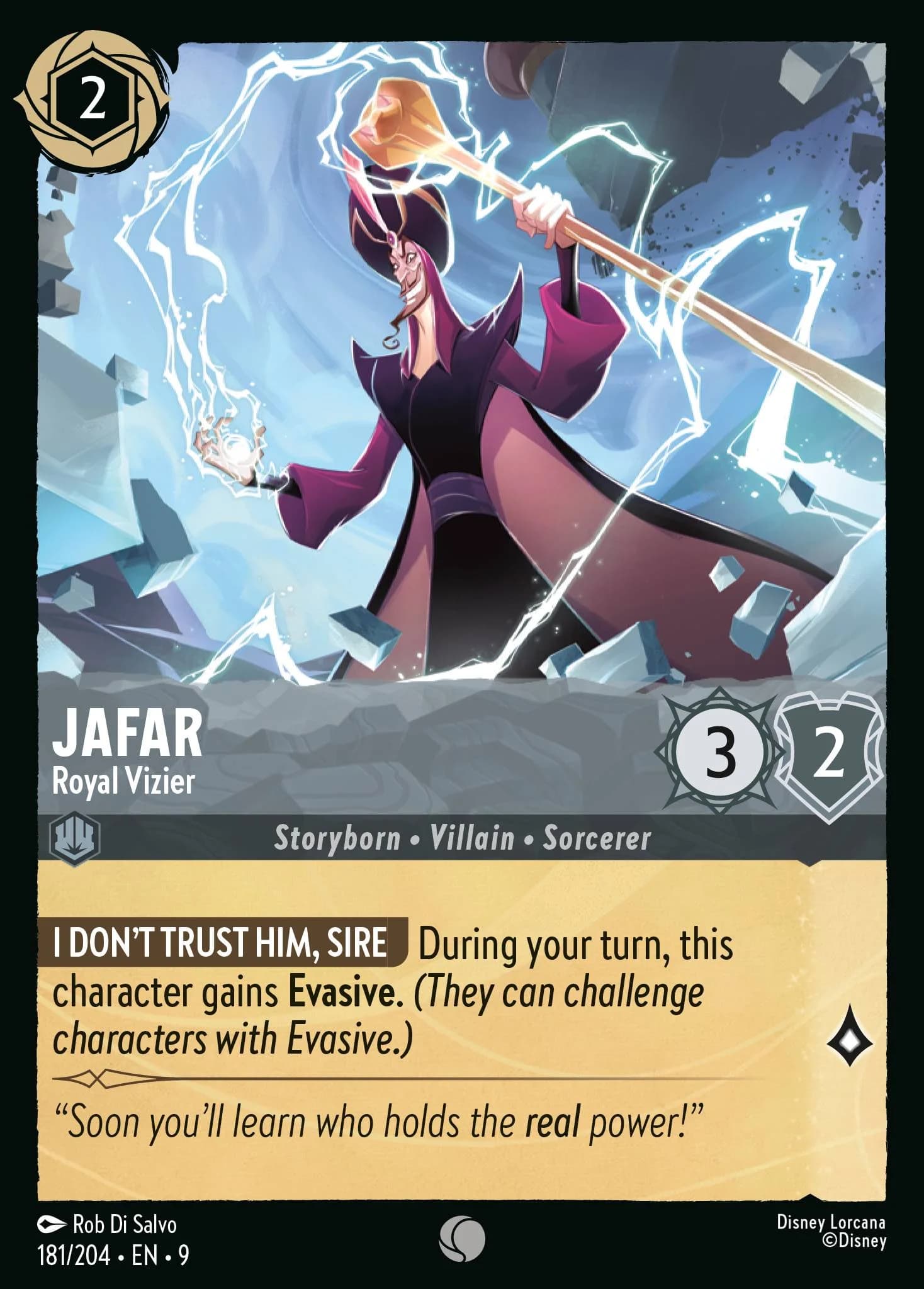 Jafar - Royal Vizier 181/204 from Fabled