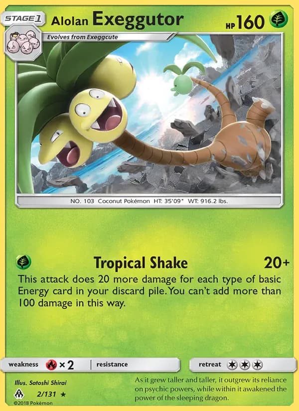 Alolan Exeggutor 2/131 from Forbidden Light
