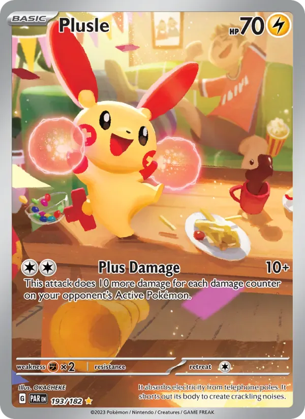 Plusle 193/182 from Paradox Rift