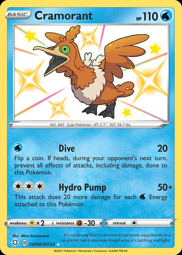Cramorant SV030/SV122 from Shining Fates