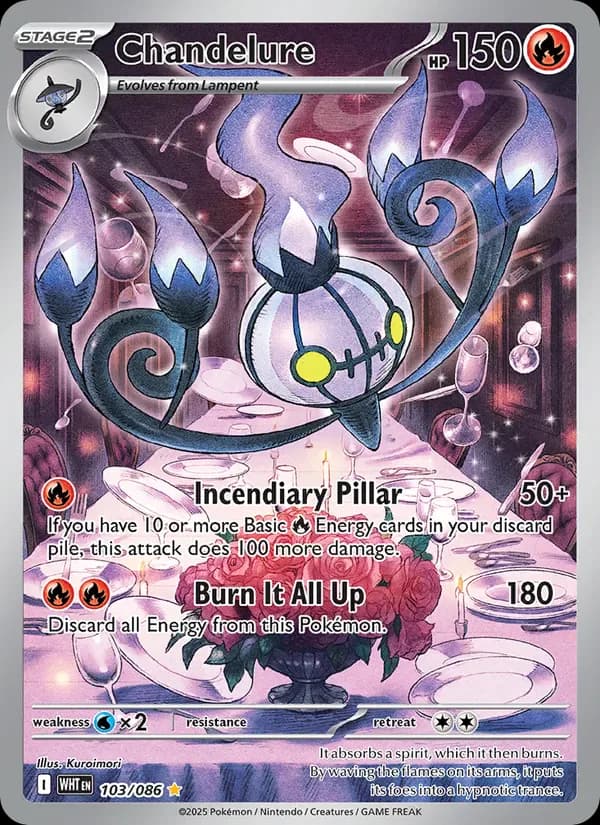 Chandelure 103/86 from White Flare