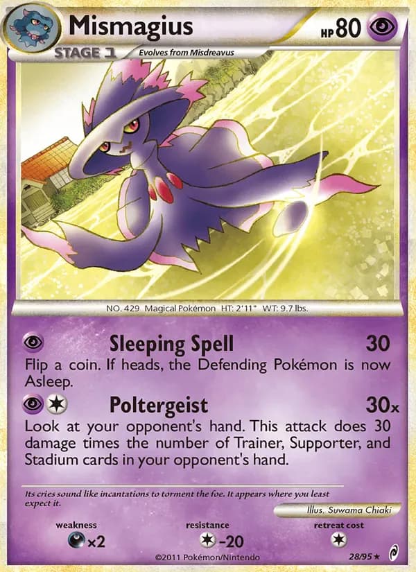 Mismagius 28/95 from Call of Legends
