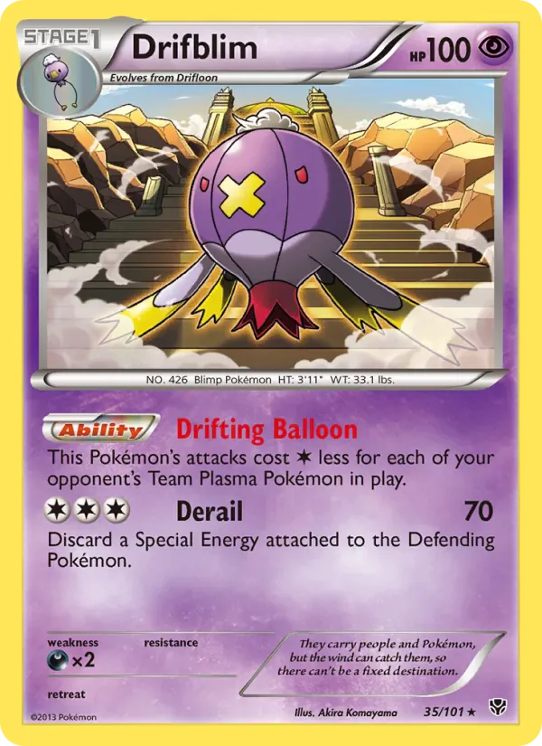 Drifblim 35/101 from Plasma Blast