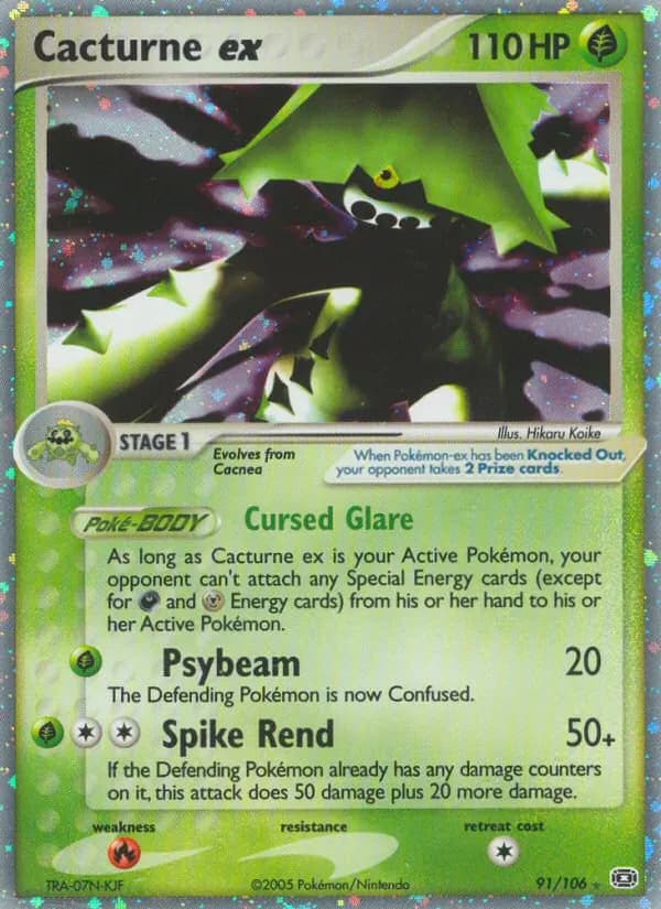Cacturne ex 91/106 from EX Emerald