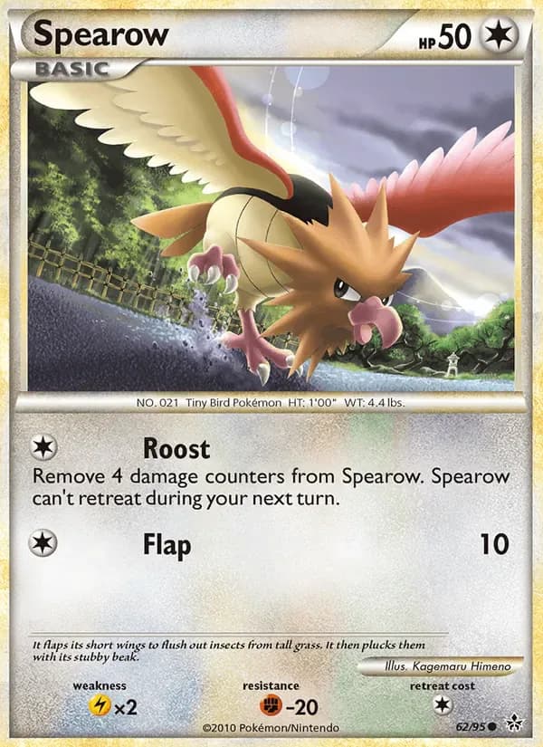 Spearow 62/95 from Unleashed