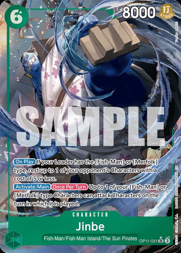 Jinbe OP11-031 Official alternate printing 1