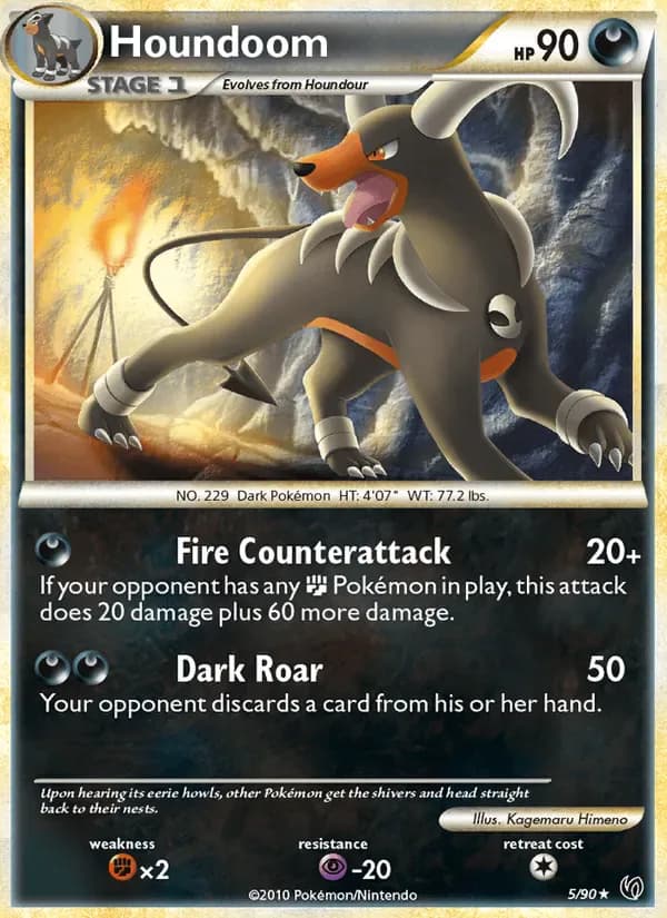 Houndoom 5/90 from Undaunted