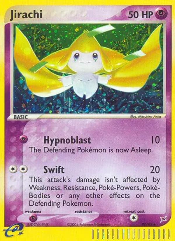 Jirachi 97/95 from EX Team Magma vs Team Aqua