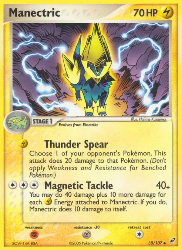 Manectric 38/107 from EX Deoxys