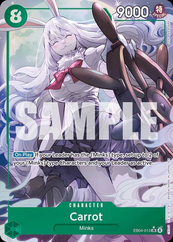 Carrot EB04-013 Official alternate printing 1