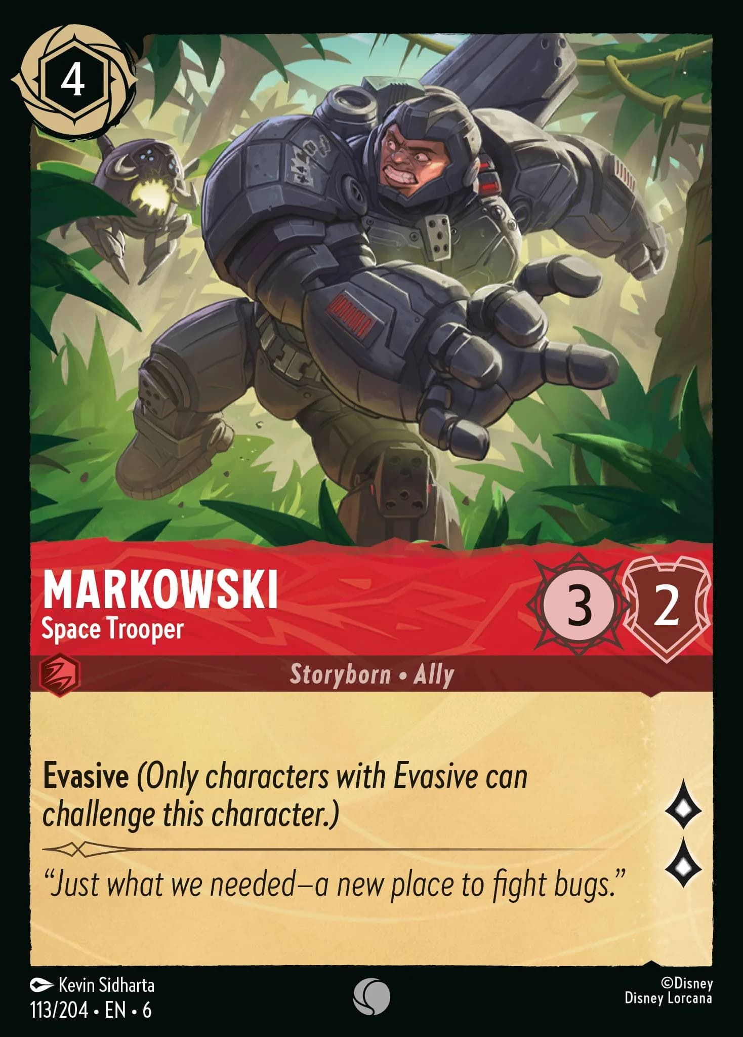 Markowski - Space Trooper 113/204 from Azurite Sea