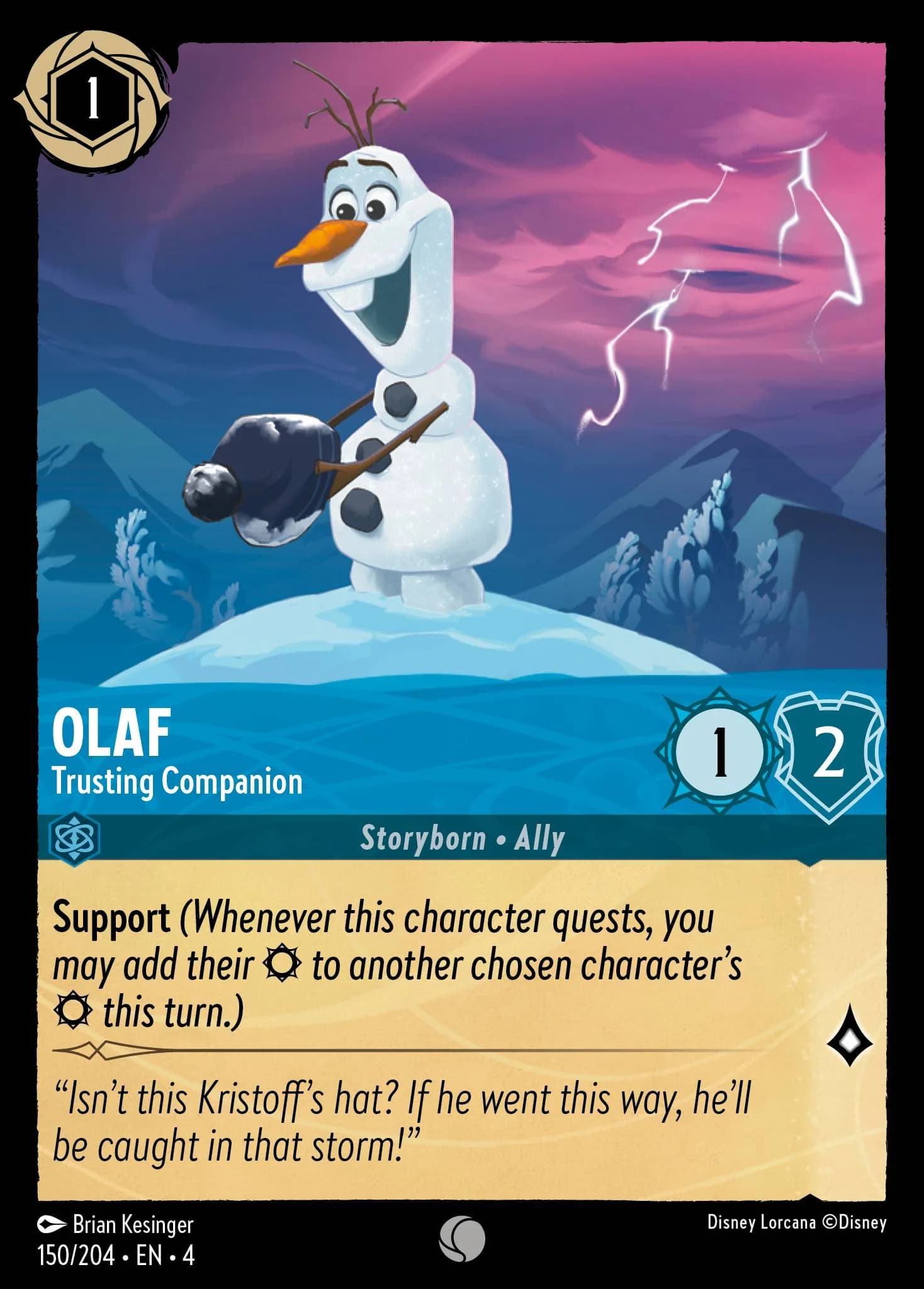 Olaf - Trusting Companion 150/204 from Ursula's Return