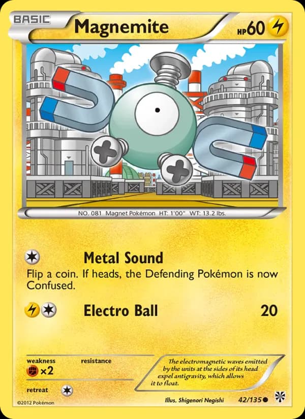 Magnemite 42/135 from Plasma Storm