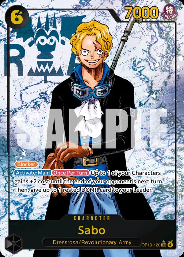 Sabo OP13-120 Official alternate printing 1