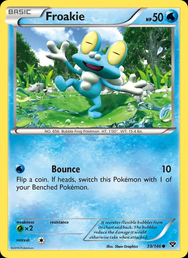 Froakie 39/146 from XY Base Set