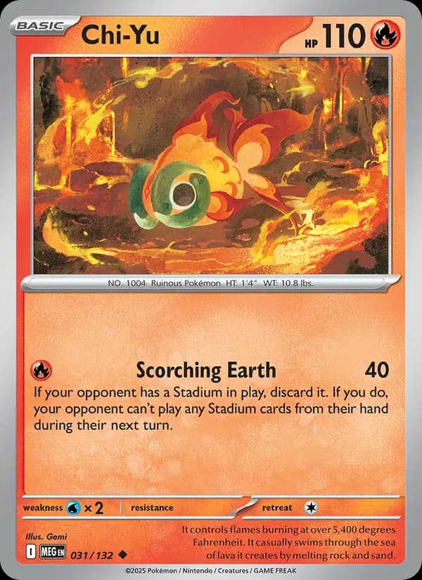 Chi-Yu 031/132 from Mega Evolution