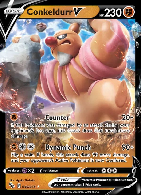 Conkeldurr V 040/78 from Pokemon GO