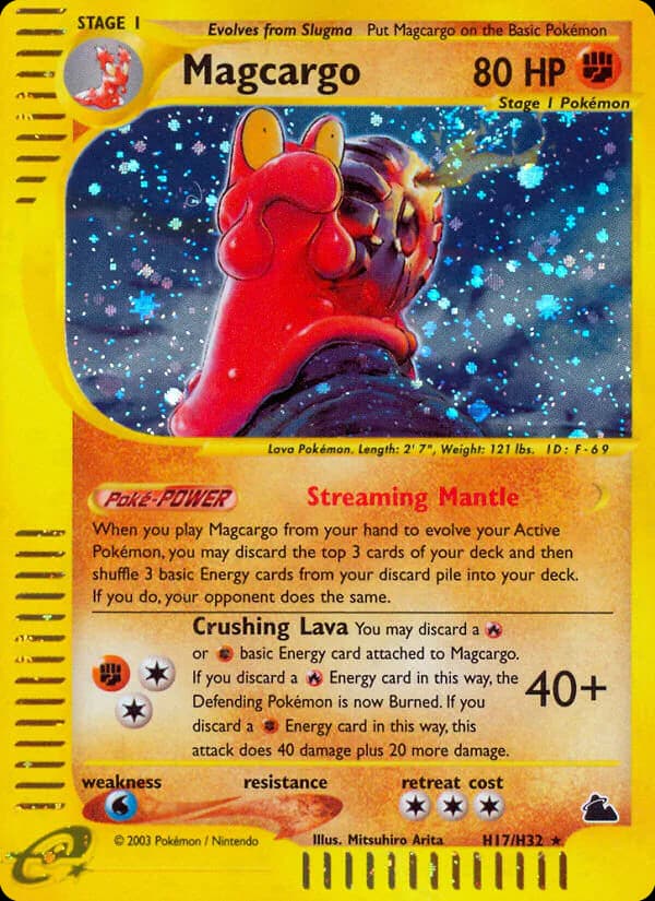 Magcargo H17/144 from Skyridge