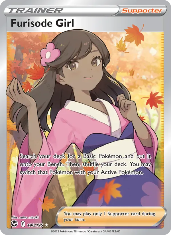 Furisode Girl 190/195 from Silver Tempest