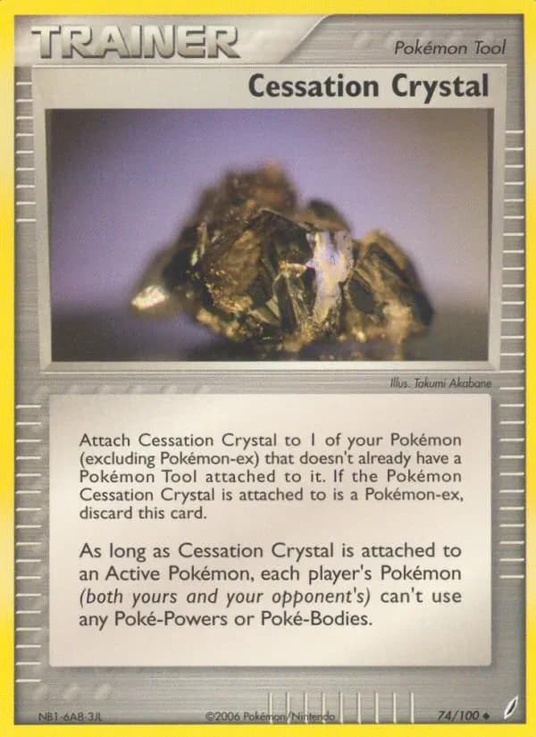 Cessation Crystal 74/100 from EX Crystal Guardians
