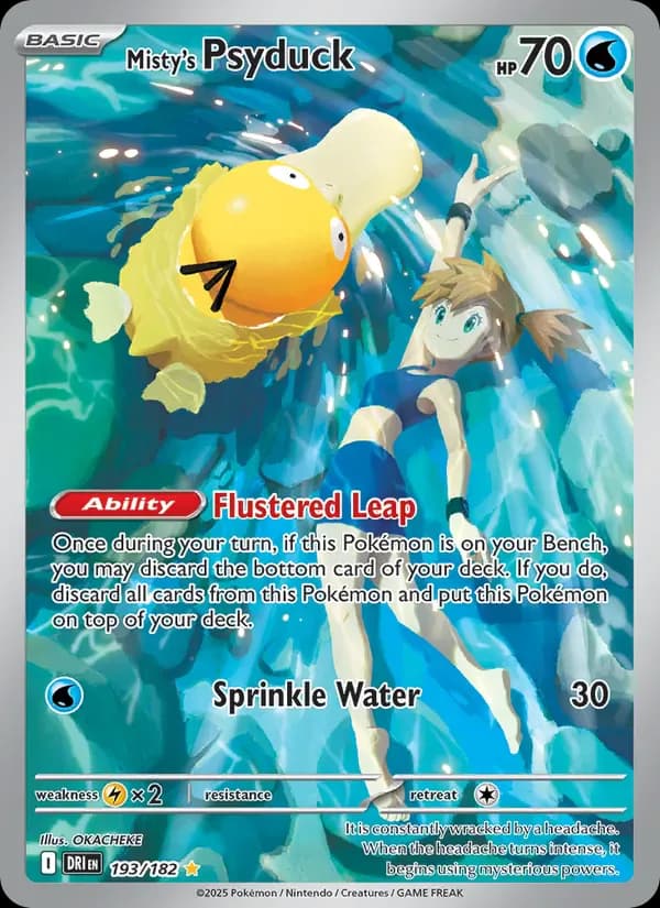 Misty's Psyduck 193/182 from Destined Rivals