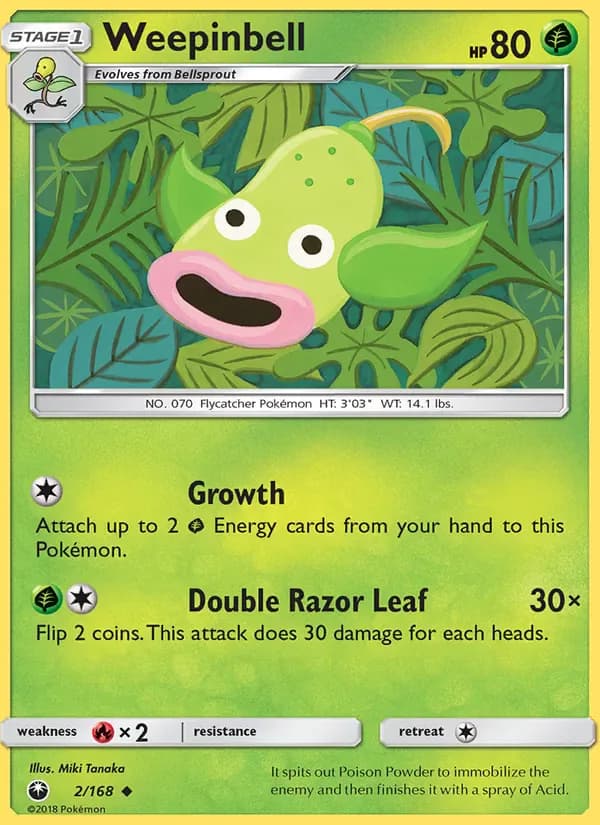 Weepinbell 2/168 from Celestial Storm