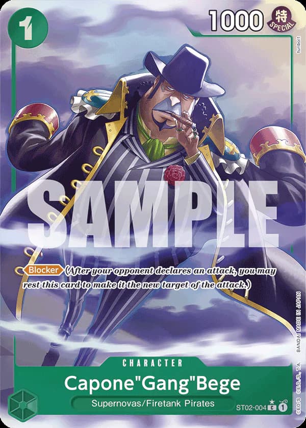 Capone"Gang"Bege ST02-004 Official alternate printing 4