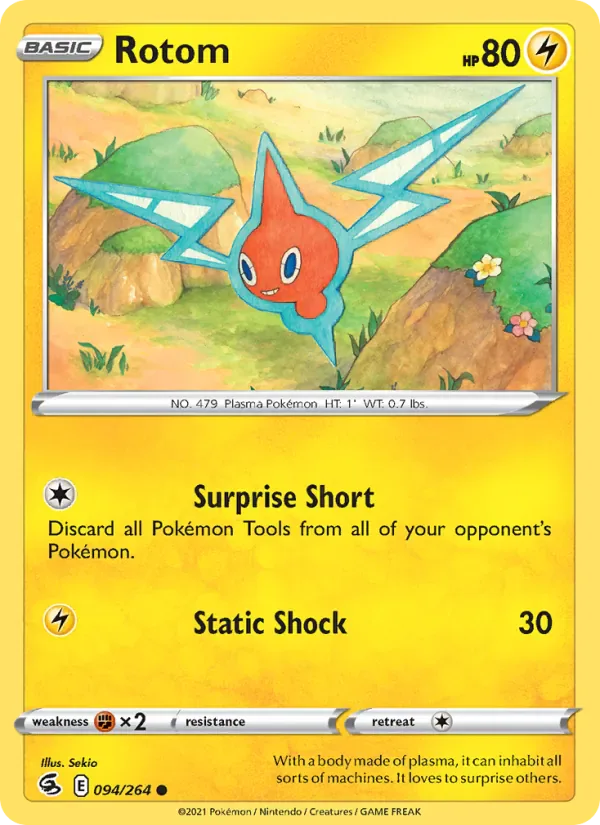 Rotom 94/264 from Fusion Strike
