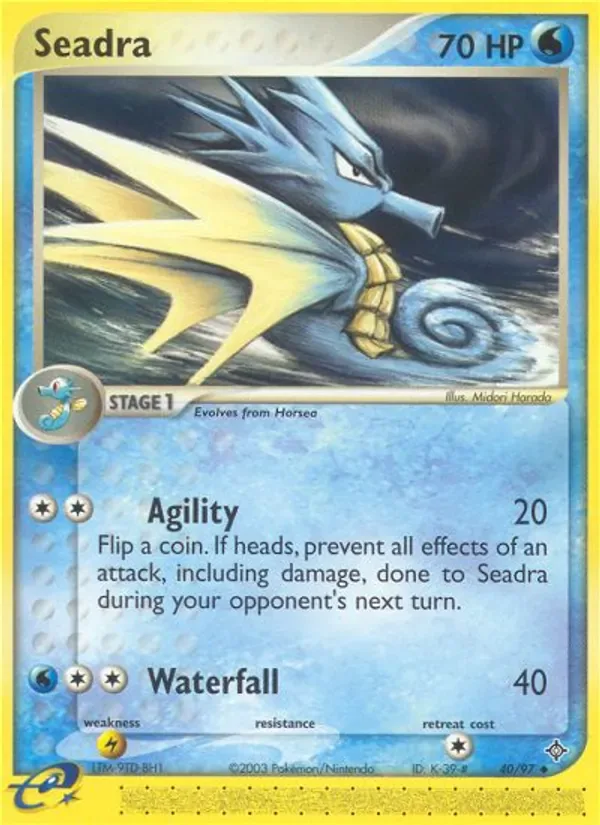 Seadra 40/97 from EX Dragon